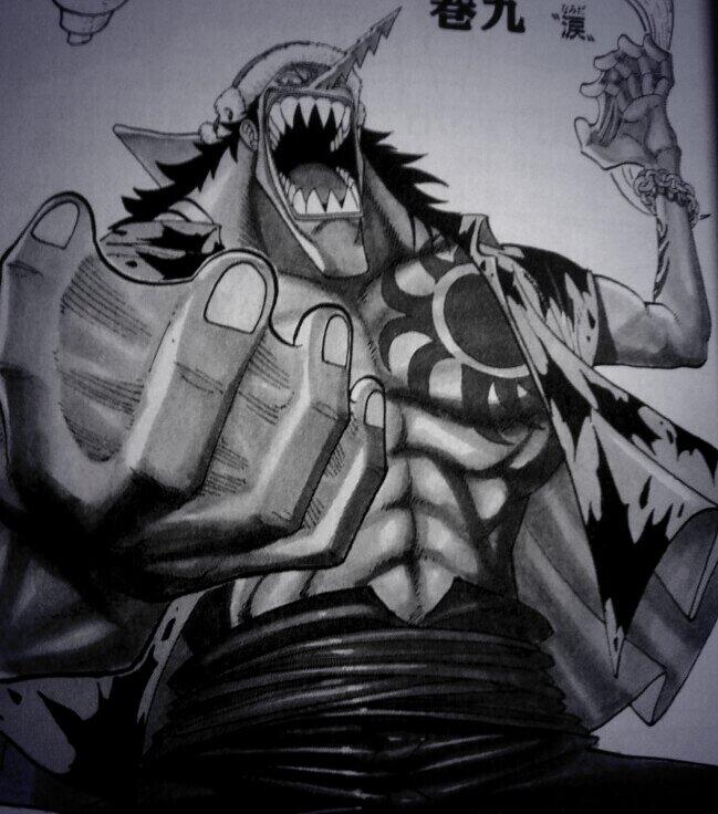 One Piece は世界を繋ぐ Onepiece人物紹介part10 アーロン アーロン一味の船長でノコギリザメの魚人 元はタイヨウの海賊団にいたが タイガーの死をきっかけにタイヨウの海賊団を抜け 東の海 に進出 東の海 でナミの故郷を支配していた