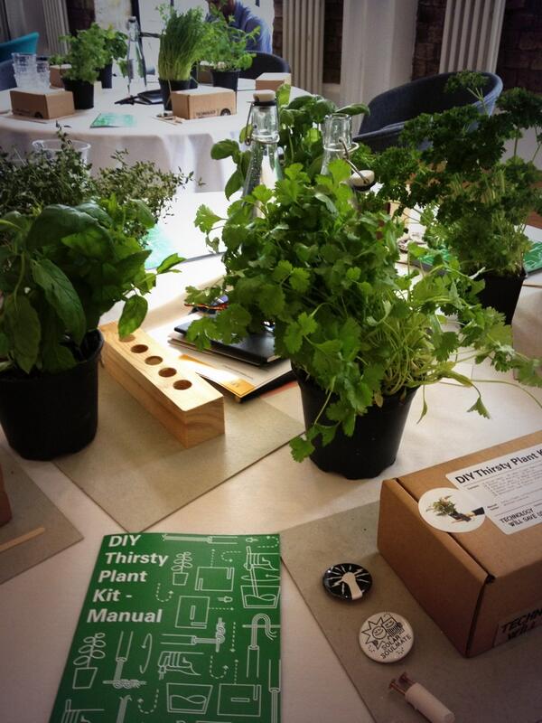 WolffOlins's tweet image. #HowToJump &amp;gt; getting ready for to feed our thirsty plants with @techwillsaveus