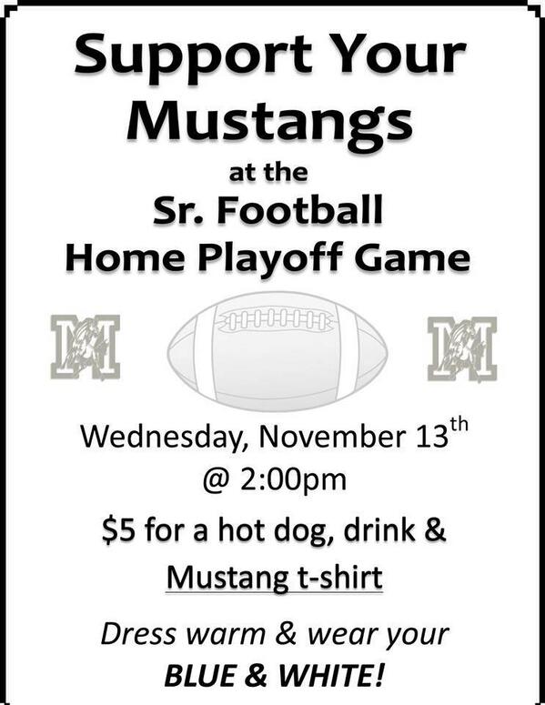MDParents's tweet photo. Senior Boys Football team in 1st place! Come out and support them next Wednesday! http://t.co/gNn2dnki0D