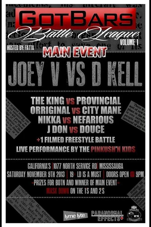 timytats's tweet image. THIS SATURDAY @Pin_KushN_Kidz and my still will b performing live at @ItsMisterSauga #GotBars battle league!!