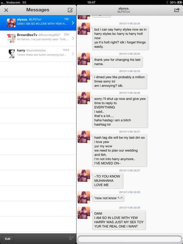 idkdaniellex's tweet photo. i literally love alyssa so much omfg.
spamming my dm aw. http://t.co/lsbTdovXUK
