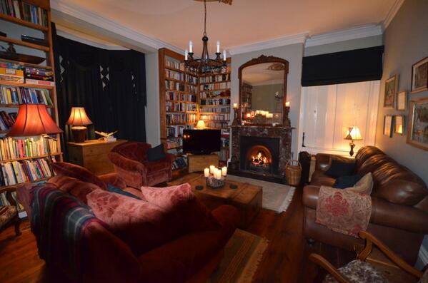 The Library. One of reception rooms at The Hall. For lease through Katie <a href="/struttandparker/">Strutt & Parker</a>