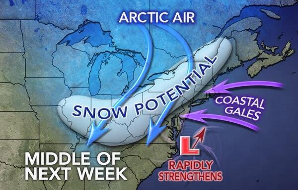 JudeRedfield's tweet image. When the #snow #weather models hinted at this I didn't buy it at first. Now this #snowpotential can't be denied