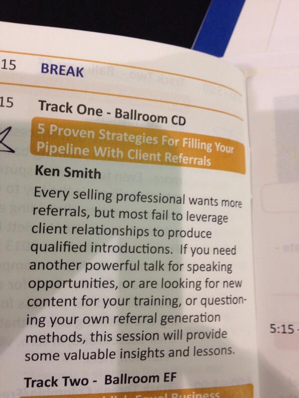 Hey <a href="/jennifercross/">Jennifer Cross</a> <a href="/Jacquie_Bushell/">Jacquie Bushell</a> &amp; @jenniferreynolds, I'll be heading to this session #sandlerSummit