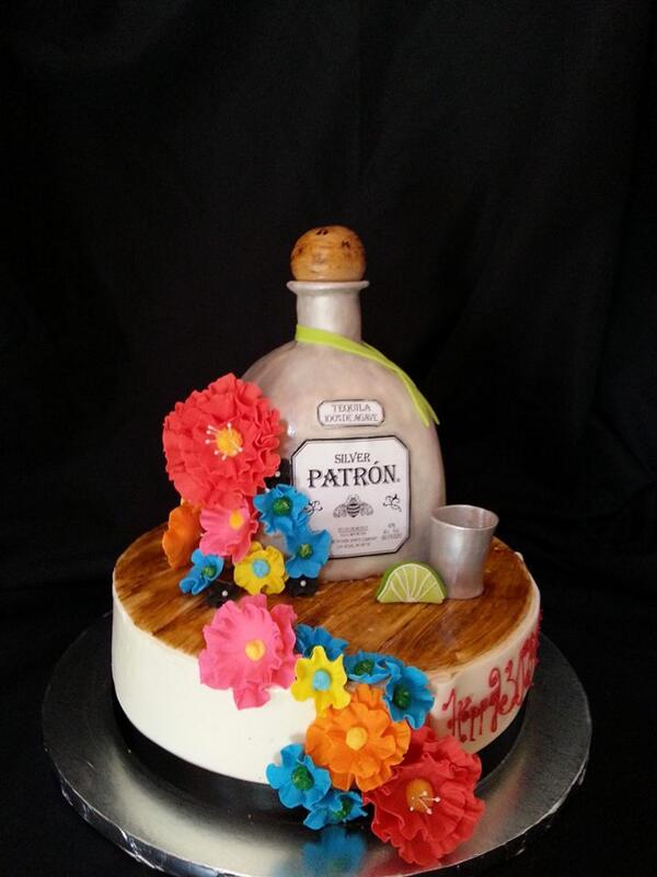 EyeCndyBakeShop's tweet photo. One of our favorite cakes! #patron #ThirstyThursday http://t.co/EOg3AjyHEo