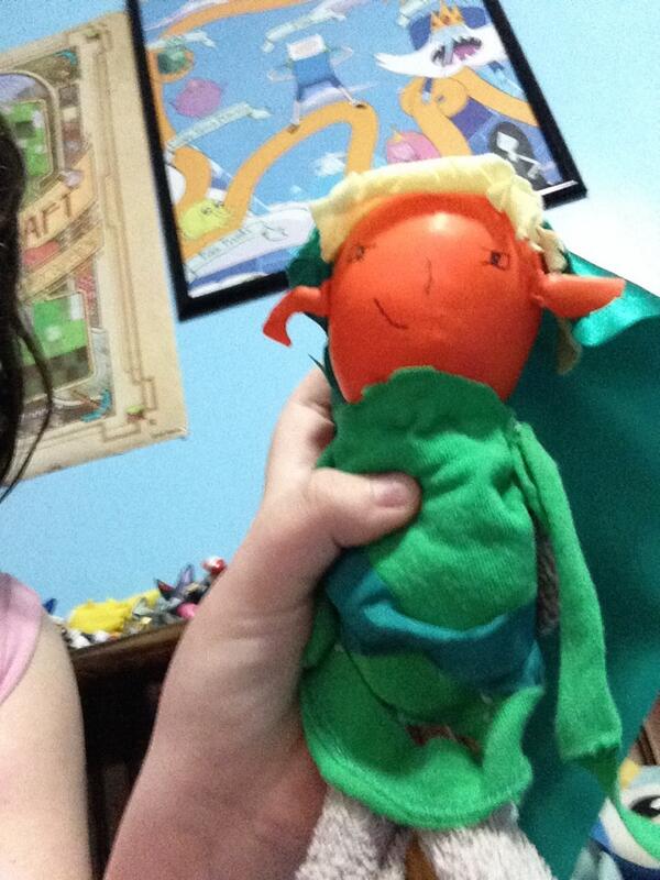 HEY GUYS I MADE A LINK PLUSHY XD