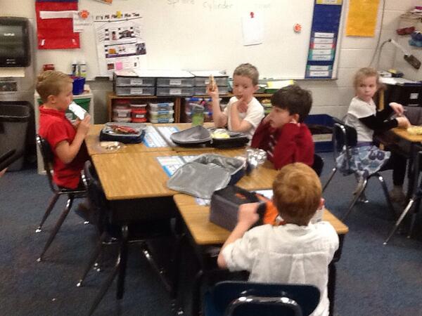 Star student lunch with the teachers :)