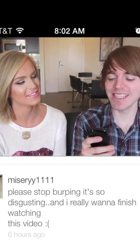 shanedawson's tweet photo. @TheGigiGorgeous lol! This comment made my life. http://t.co/nE0MTgEW8s