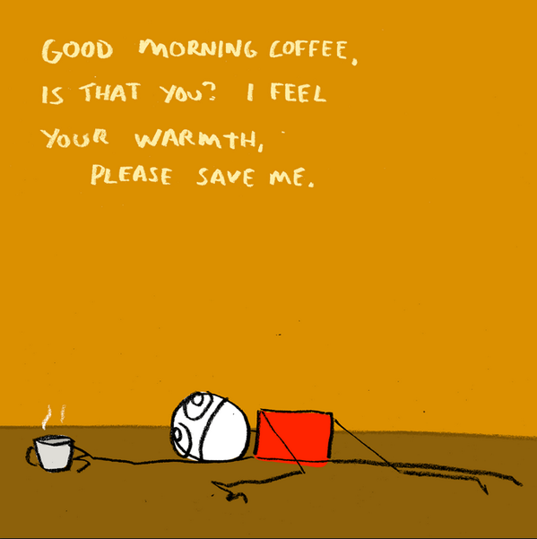 elorenzmedia's tweet image. This pretty much describes my mornings. #explodingdog #skullprobs