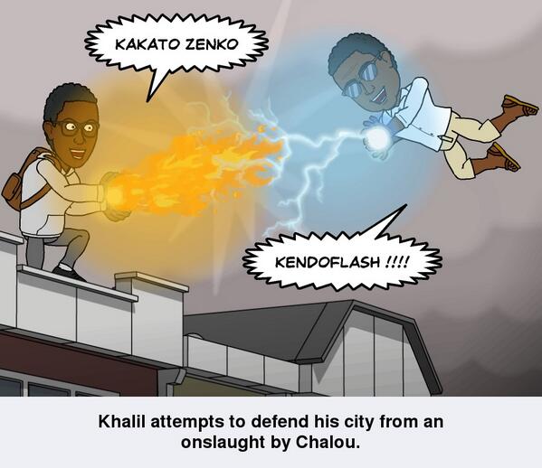 BChalou's tweet photo. kan tai un de ces super heros !!! loool http://t.co/iYsE54dB1A