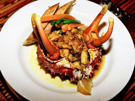 JamaicaGleaner's tweet photo. Whitebones - Delightful seafood pasta medley  #RWJA #FoodMonth http://t.co/4AaHSzT4pT