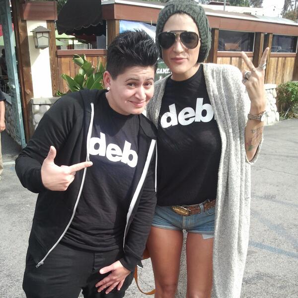 shotcalla's tweet photo. These debs!!!! @TenderRomi @ChasLovesDINAH Deb shirts available Friday on http://t.co/GFOsE9ePPD http://t.co/ZIRw81tdaR