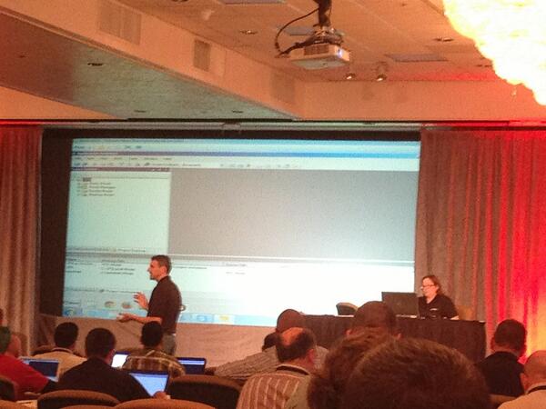 lorcan_malone's tweet photo. #SLX2013CON John Perona kicking off last conference technical session http://t.co/pcJ264puEy