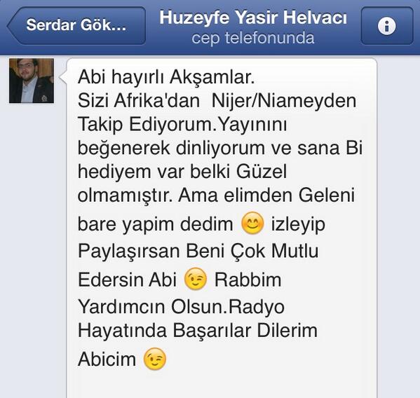 serdargokalp's tweet photo. çok ama çok teşekkür ederim, neden mi ? önce fotoya , sonra videoya bakın...

http://t.co/FbspoztA53 http://t.co/jOsBeEcpFi