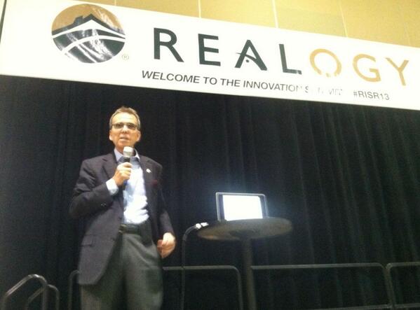 Alex Perriello welcomed programmers &amp; kicked off presentations today at #RISR13 (Now time to judge!) cc <a href="/Realogy/">Realogy</a>