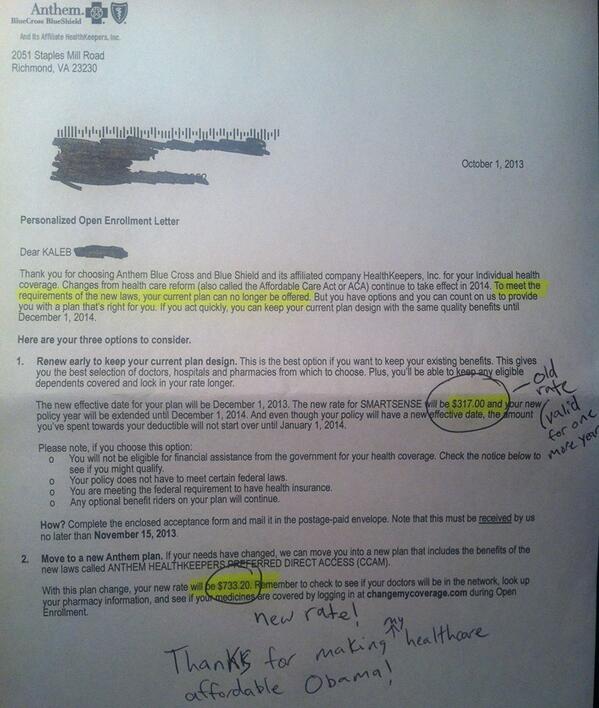 ConsilienceDVO's tweet photo. OBAMACARE *smh* http://t.co/m8c9zDxX3k