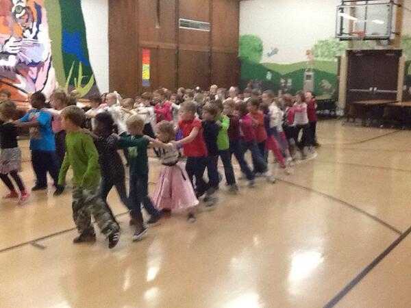 Doing the Bunny Hop!