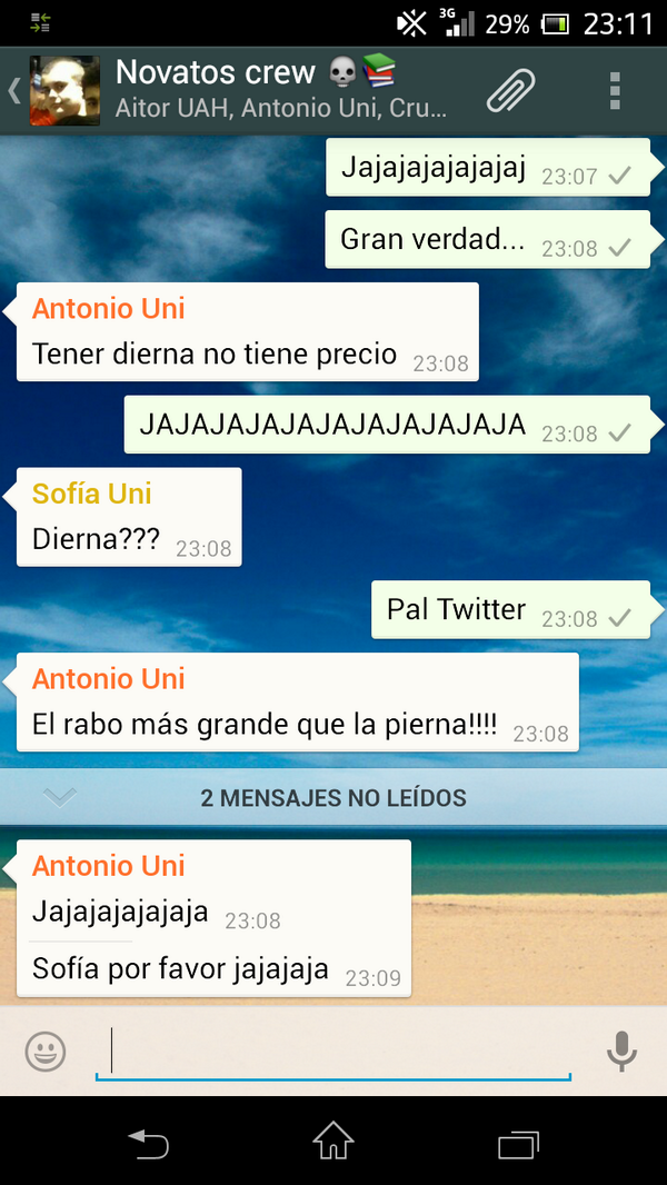 HeyCarce's tweet photo. Qué ingenua es Sofía... Jajajajajajajaja http://t.co/2IUEC94vrW