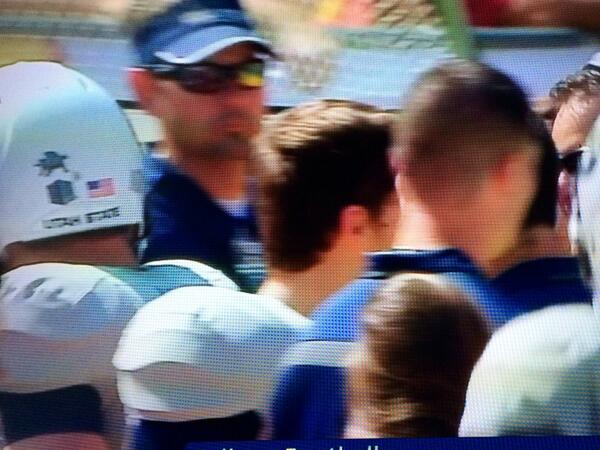 Acecarr's tweet image. Let's go Aggies. Beat Unlv @USUFootball @CoachWellsUSUFB @USUFans #GoAggies