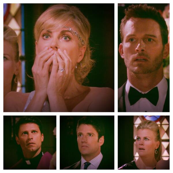 DaysPeacock's tweet photo. โThis is your happy ending.โ #NotEvenClose #DAYSWedding http://t.co/0S7kbbsmMS