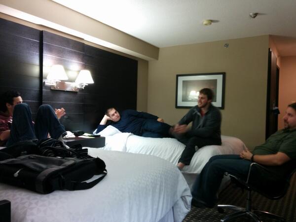 iniq's tweet image. Super party times with the @TribeHR crew at #TrueNorthPHP