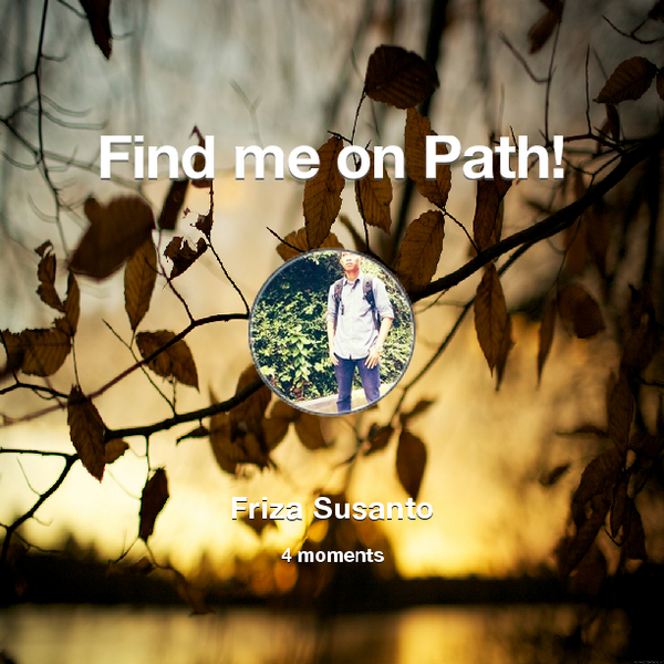 FrizaMoose's tweet photo. Find me on #Path now! Go to: http://t.co/d42FeAM9BN! #thepersonalnetwork http://t.co/Wyzna3jyIL