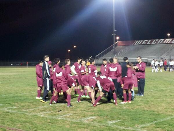 bsquared64's tweet photo. Great job soccer. On the road in stockton.  tied after 100 minutes. Pk time. Your effort is amazing. http://t.co/XoVdaNHy8r