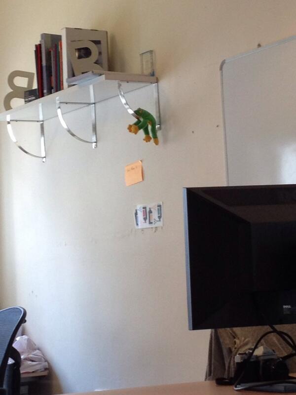 ideaboxID's tweet photo. We just visited Neo Labs, looked what we've found.. Frog on the wall ! @jfdiasia @unzky @silver_angel http://t.co/Jbk1vr3cQa