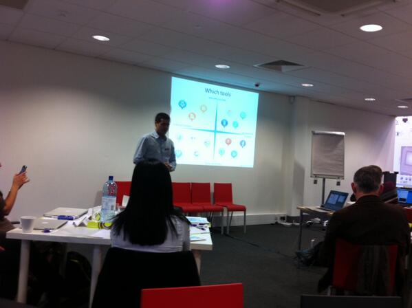 Web2LLP's tweet image. going beyond #socialmedia tools with Richard Moreau at #web2llp workshop today in Coventry