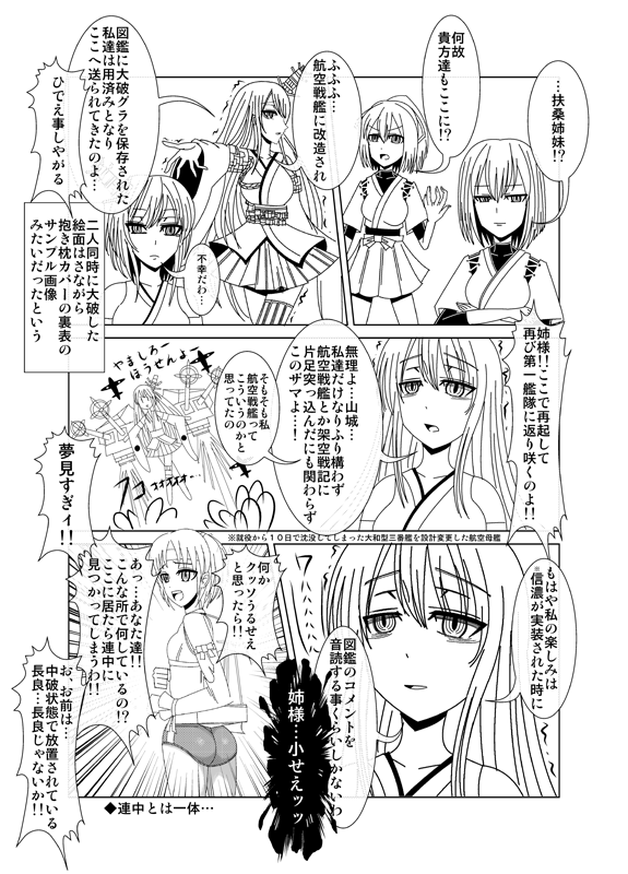 艦これ漫画4-2 とてもみづらい 