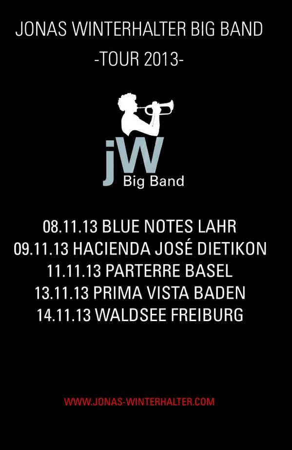 Ab heute mit der jW Big Band auf Tour. vimeo.com/78644121