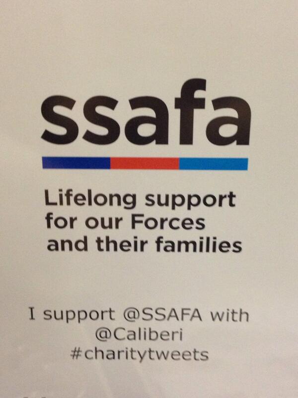 EmilyRidley1's tweet photo. @EmilyRidley1: I support @SSAFA with @caliberi #charitytweets http://t.co/9vwweeszzj
