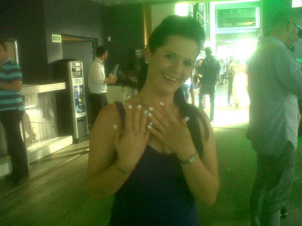 sassystace777's tweet image. @RevlonSa how fabulous I just got my nails done. Looove it! #artistunleashed