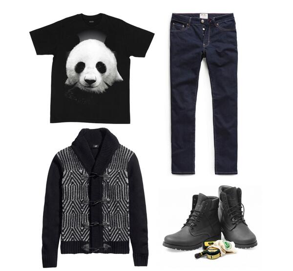 theteelab's tweet photo. Weekend Outfit para chicos con camiseta @theteelab y prendas @HeByMango @hmespana y @PanamaJackBoots ¡Triunfarás! http://t.co/MzfzM1bVeC