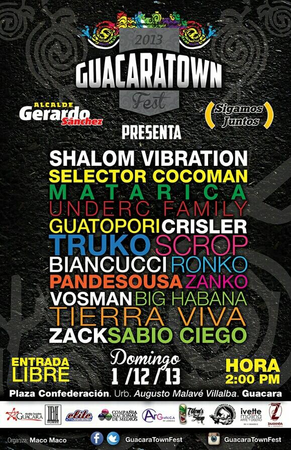 Rettrohdt's tweet image. Pa alla voy! "@DeyaMusic: FLYER OFICIAL DEL @GuacaraTownFest 2013 http://t.co/wWXBzOkcmq"