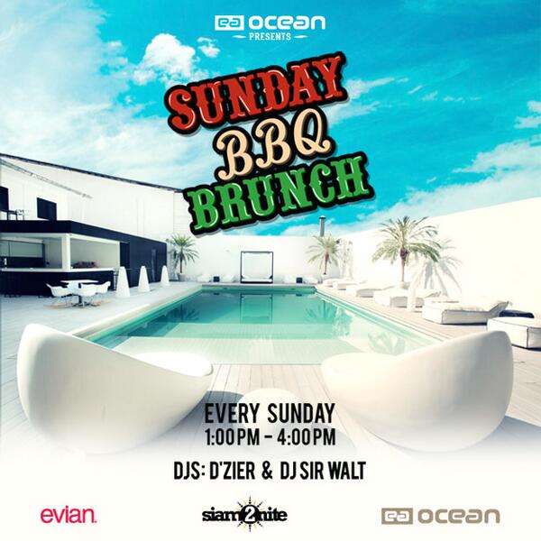 This Sunday, come for the launch of the Ocean Sunday BBQ Brunch.#oceanbangkok
