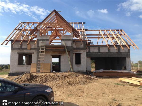 Piękny dom według projektu FOBOS II rośnie w oczach bit.ly/17ItNEP