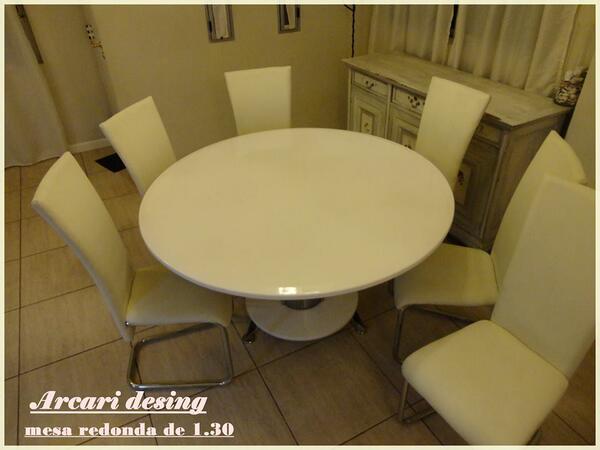 ArcariDesign's tweet image. Mesa redonda de 1.30 m UNICA! Estilo y Confort en tu Living arcaridesign.wordpress.com pedila a: arcaridesign@hotmail.com
