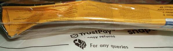 _glnarayanan's tweet image. @Snapdeal_Help Ordered Norton Internet Security from @snapdeal and this is what I get. #WorstPackaging