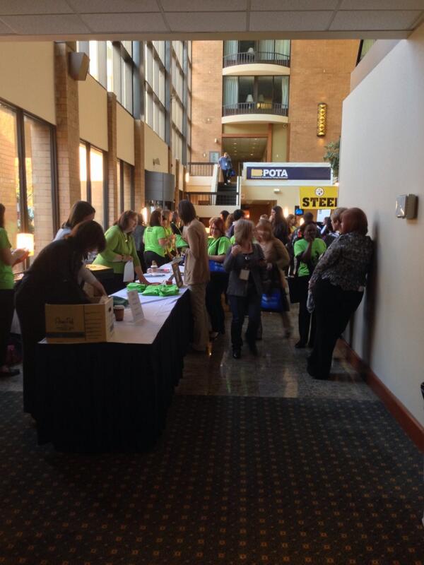 Registration's coming to a close, time to start conference! #POTA #OccupationalTherapy