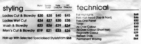 spacemagick's tweet image. Is this the most pretentious hairdresser of all time? #Pseud #WTF #pompous #twattery