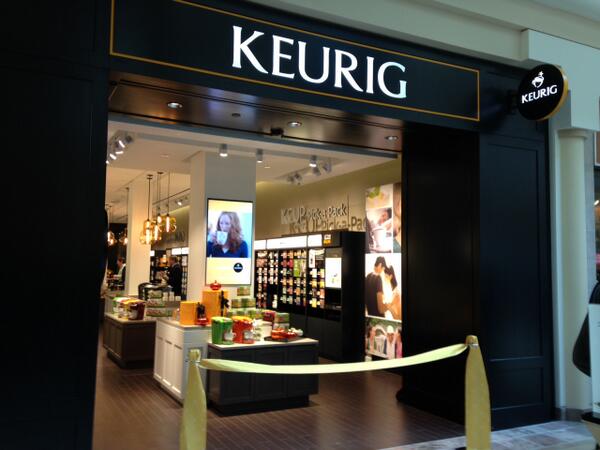 Keurig's tweet photo. Hey Boston! We're cutting the ribbon for the Grand Opening of our #KeurigStore in 10 minutes! http://t.co/oL8XXgtxxH