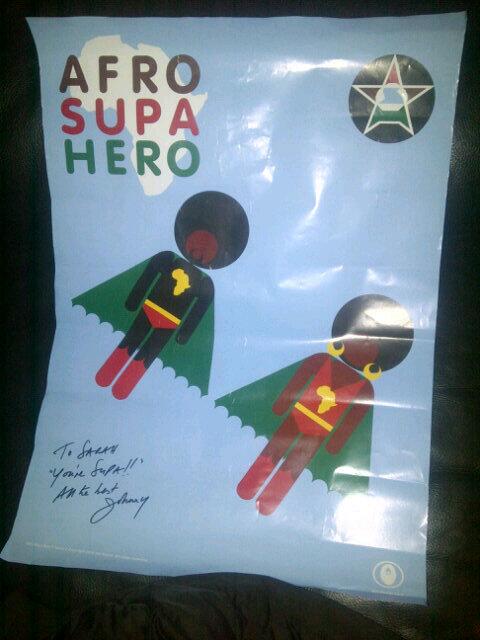 How awesome is this #afrosupahero @NickyWakira