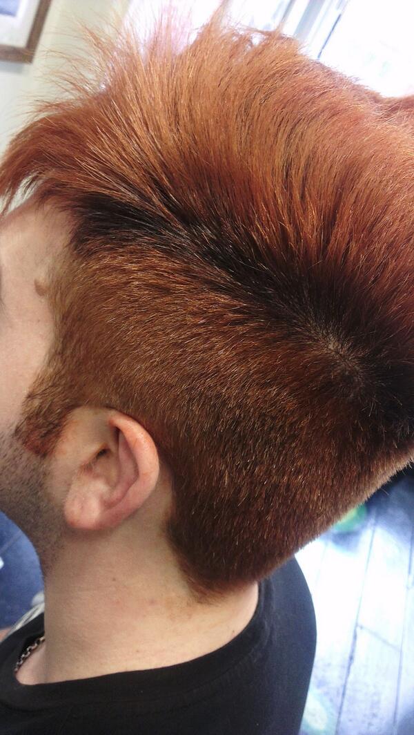 CreativeCutz's tweet photo. Dare to be ginger .... http://t.co/PIDxrgfcSb