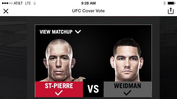 rgvmercyt's tweet image. @GeorgesStPierre @EASPORTSUFC My #VOTEGSP