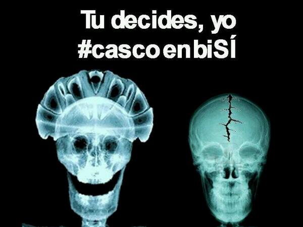 ¿Protege el casco a los ciclistas?