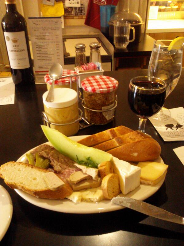 CharlestonEatz's tweet photo. Cheese and pate plate at Gaulart &amp; Maliclet on broad street. Traditional French cuisine. Inexpensive.Great date spot. http://t.co/OzlH7YLzeL