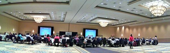 lindsey0427's tweet photo. Final Keynote with Sharon Merriam #aaacetweet http://t.co/LjEK0WcI99