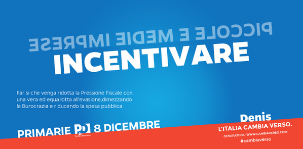 Dengofficial's tweet photo. Ho realizzato il mio manifesto per @matteorenzi. Fallo anche tu su http://t.co/DfWqiltuCq - L'Italia #cambiaverso http://t.co/HtNf6dD7ef