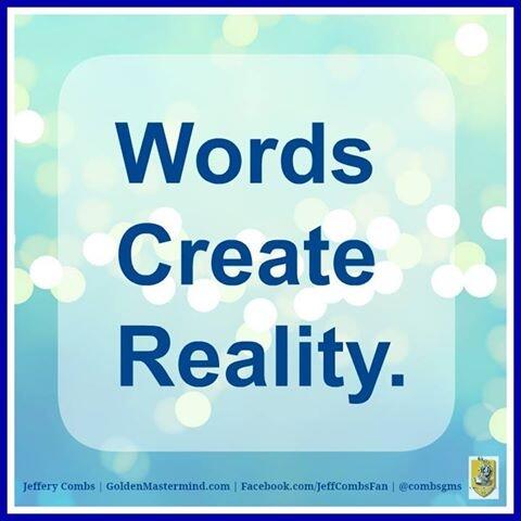 EdsonSean's tweet image. What are you saying with your words? #WordsCreateReality LIKE and SHARE buff.ly/17MDLCE
